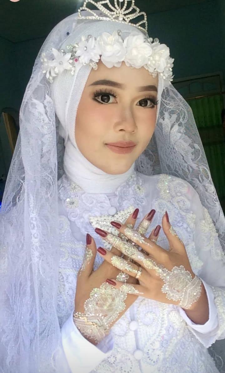Hasil makeup Wedding Izqa Makeup
